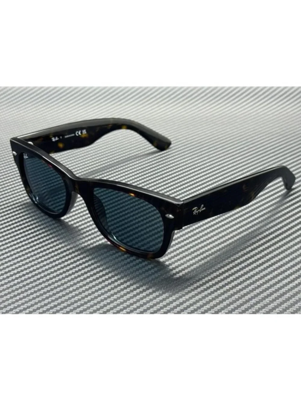 New Ray-Ban Men Havana Brown Sunglasses 55-21-145